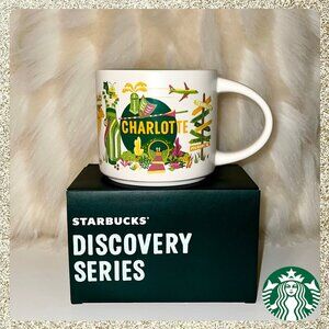 💚⭐ NWT Starbucks "Discovery Series" Charlotte, NC 14oz Mug